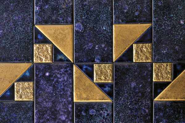 NOR 119 - ORO MISTO,
TRIANGOLO LATO 5 CM E 10 CM,
5X5 CM, 10X20 CM