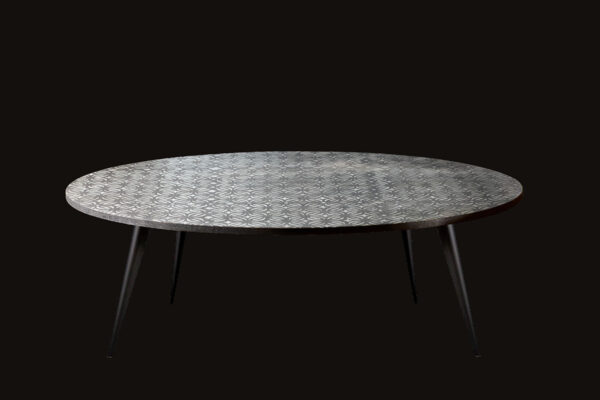 Lava dell’Etna: Decoro C74 Quadrifoglio Bianco